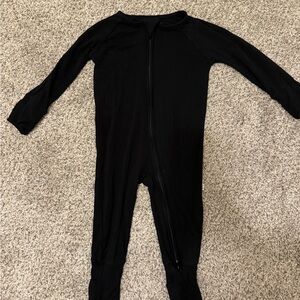 Little Sleepies Black Zippy